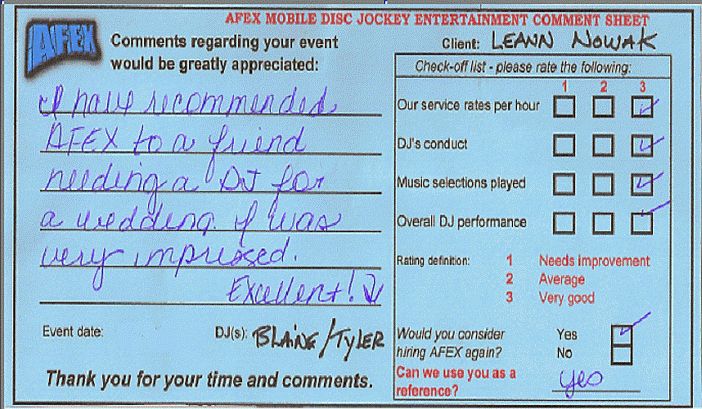 Comment Card1